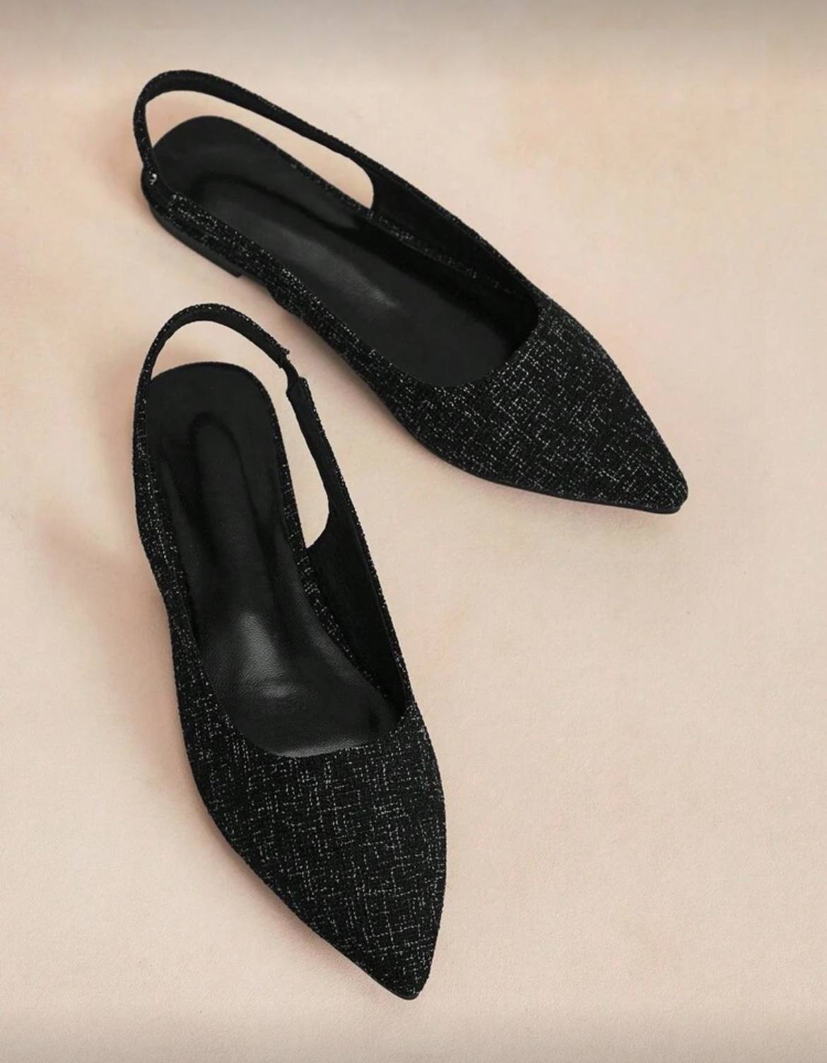 Pointy Toe Sling Back Women's Flat