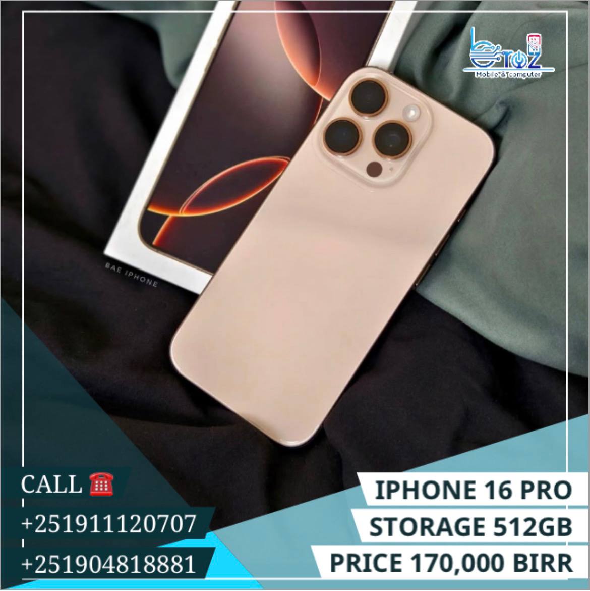 iPhone Apple 16 Pro Max