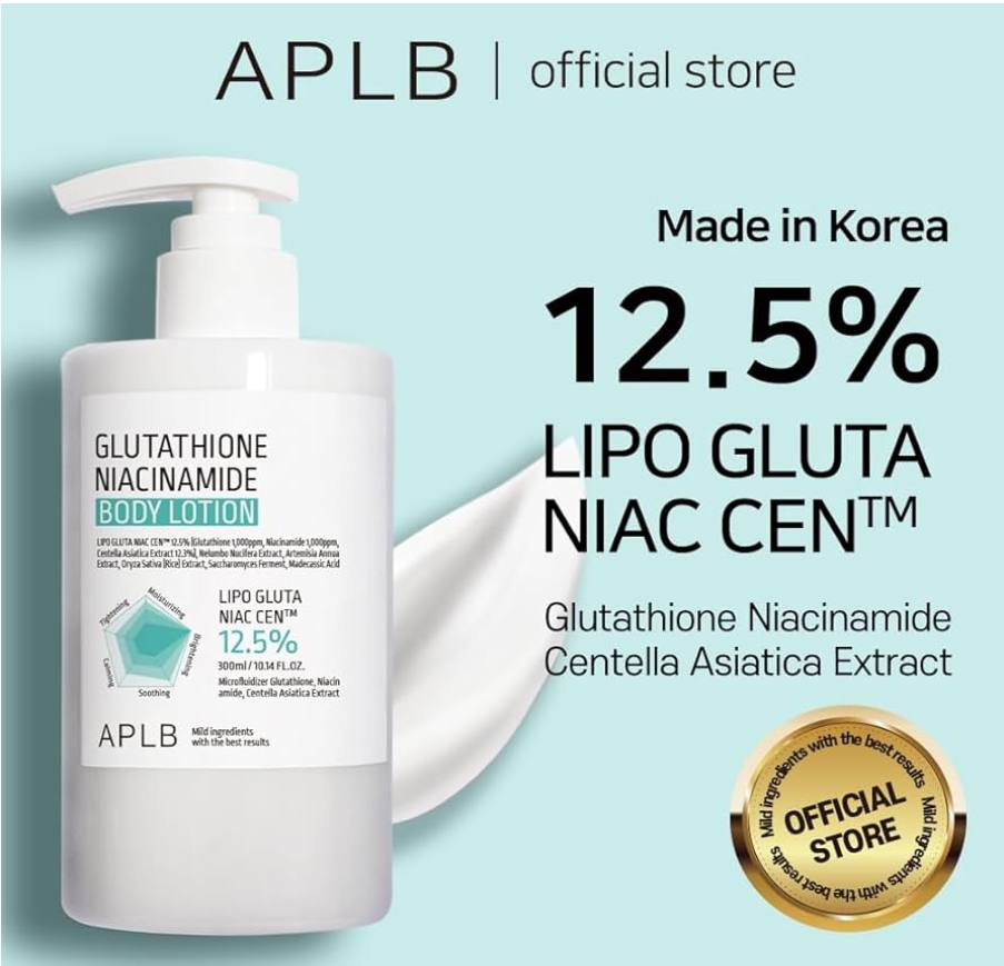 APLB – Glutathione Niacinamide Body Lotion