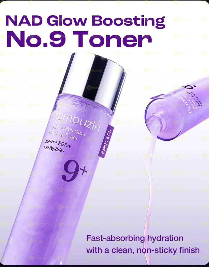 Numbuzin No.9 Toner | NAD+ PDRN Glow Boosting Toner