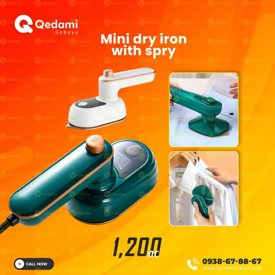 Mini Electric Steam Iron WithSpray