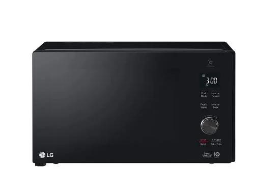 LG Black Microwave Oven with Grill 42L