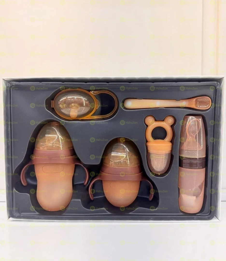 6 pieces BPA Free Silicone Baby Bottles