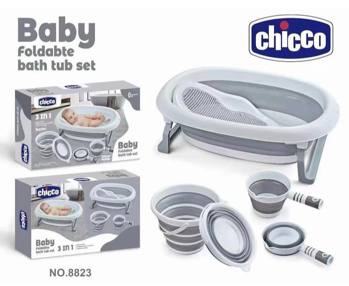 CHICCO 4-in-1 Foldable Baby Bath Tub