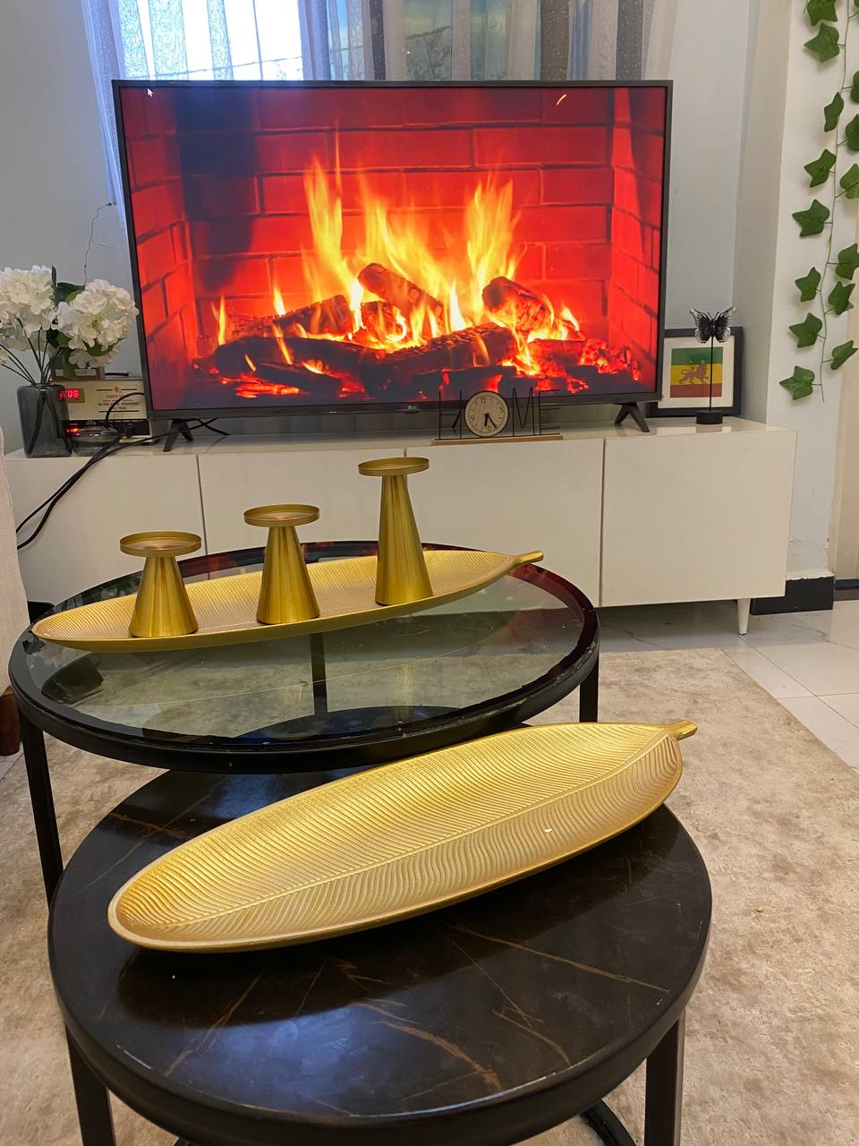 Leaf Tray for Dining and Center Table