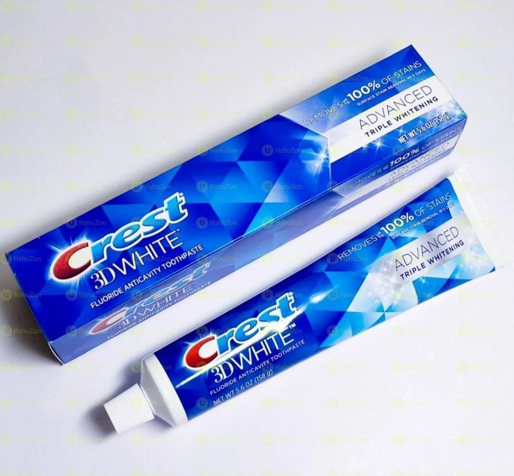 Crest 3D White Advance Whitening Flavoride Anticavity Toothpaste