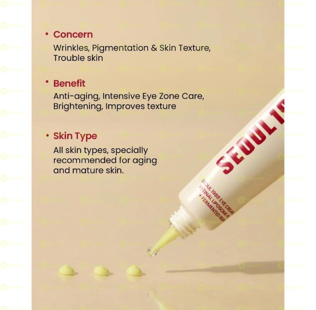 SEOUL 1988 Eye Cream Retinal Liposome 4% + Fermented Bean 30ml