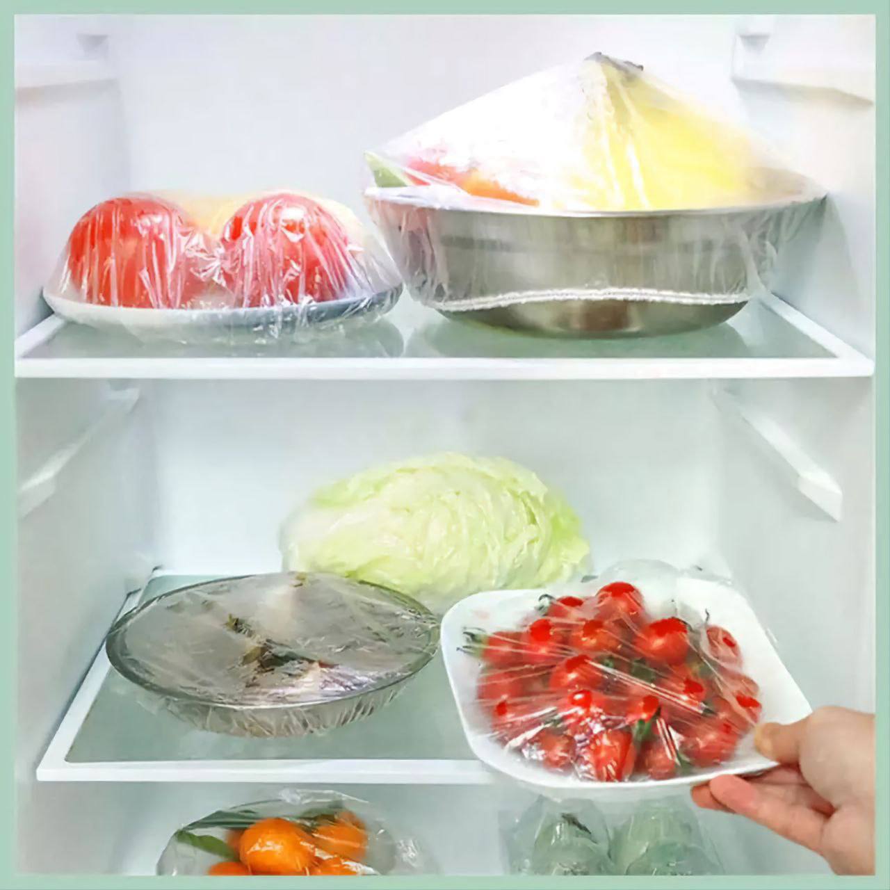 100pcs Disposable Food Cover