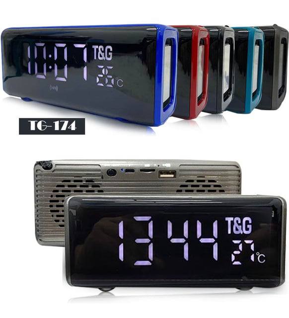 Portable Wireless Clock Speaker