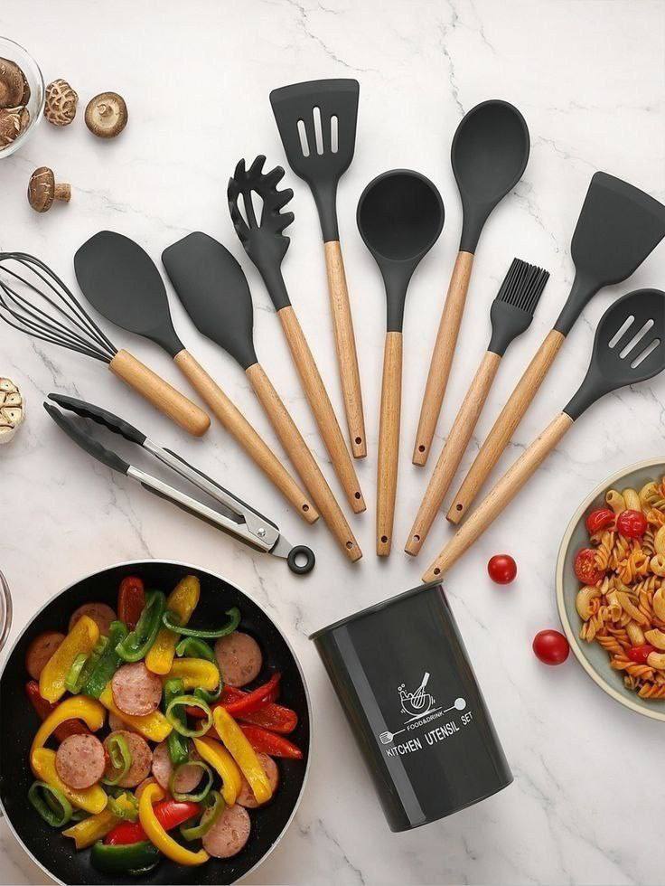 12pcs Silicone Kitchen Set