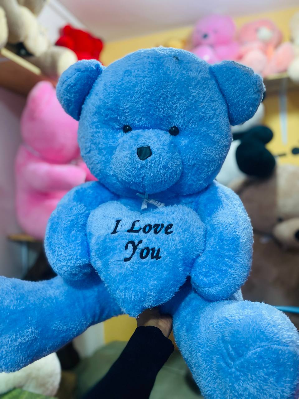 Medium Blue I Love You Toy