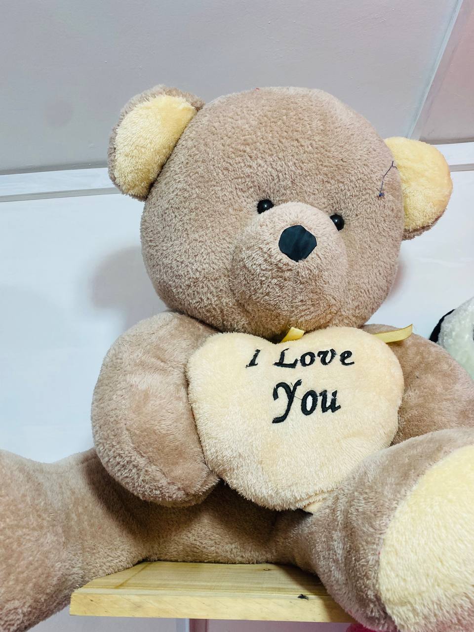 Medium Brown I Love You Toy