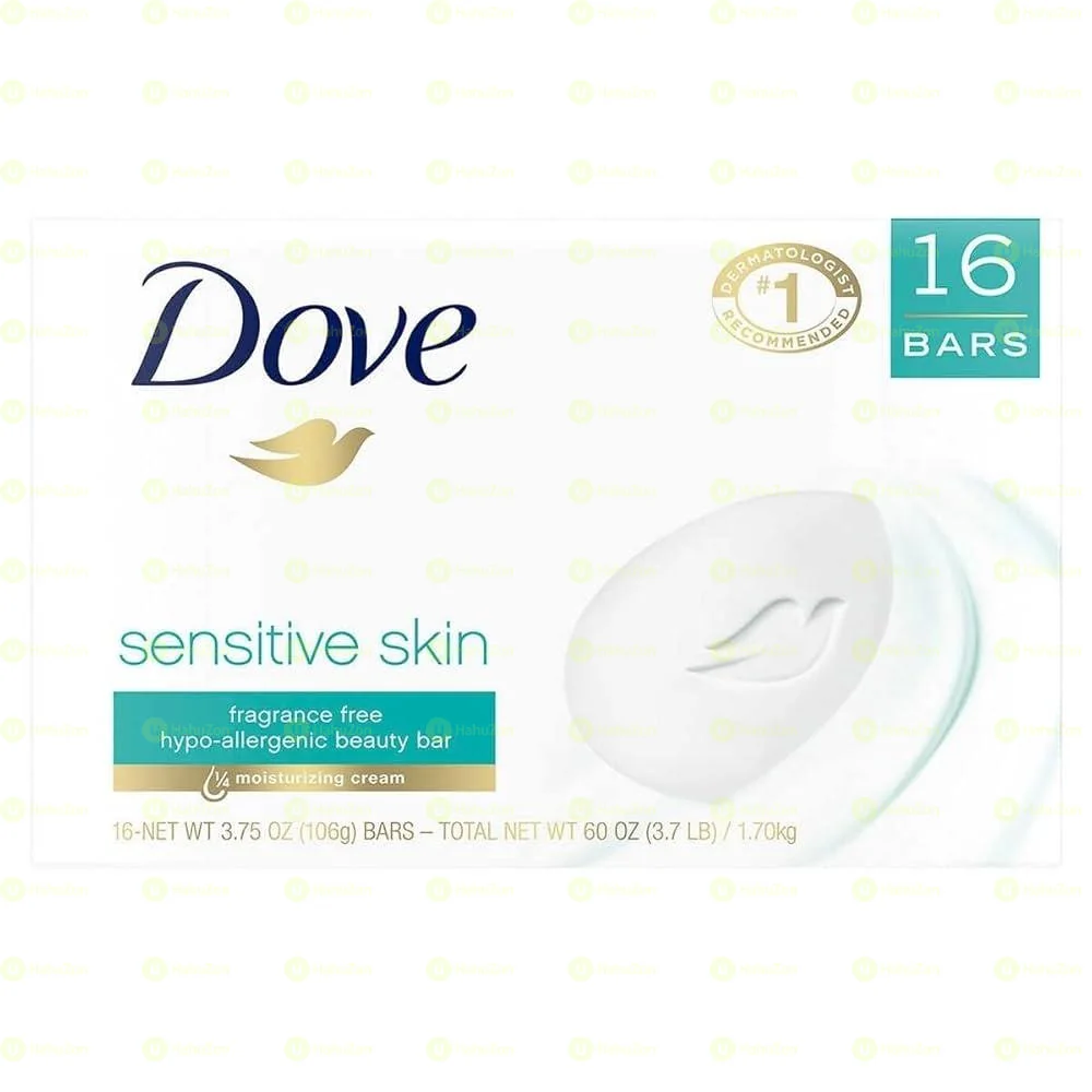 Dove Unscented Beauty Soap Bar