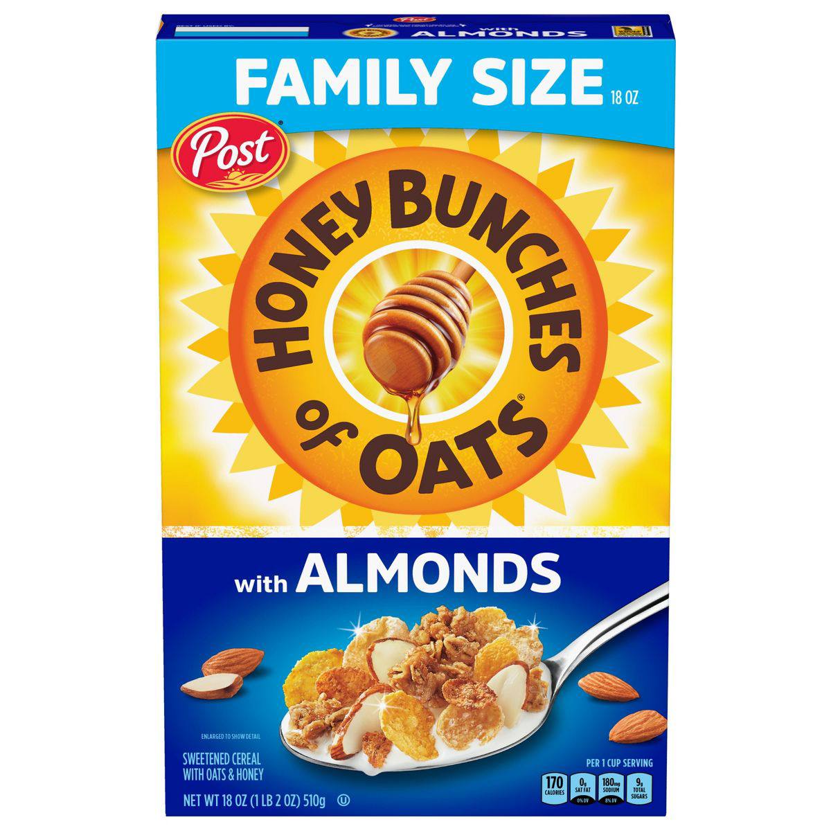 Post Honey Bunches of Oats Breakfast Cereal