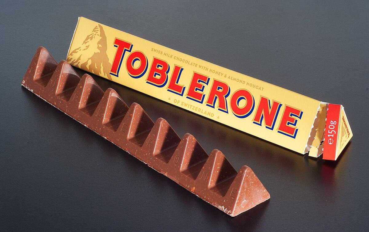 TOBLERONE SWITZERLAND CHOCOLATE