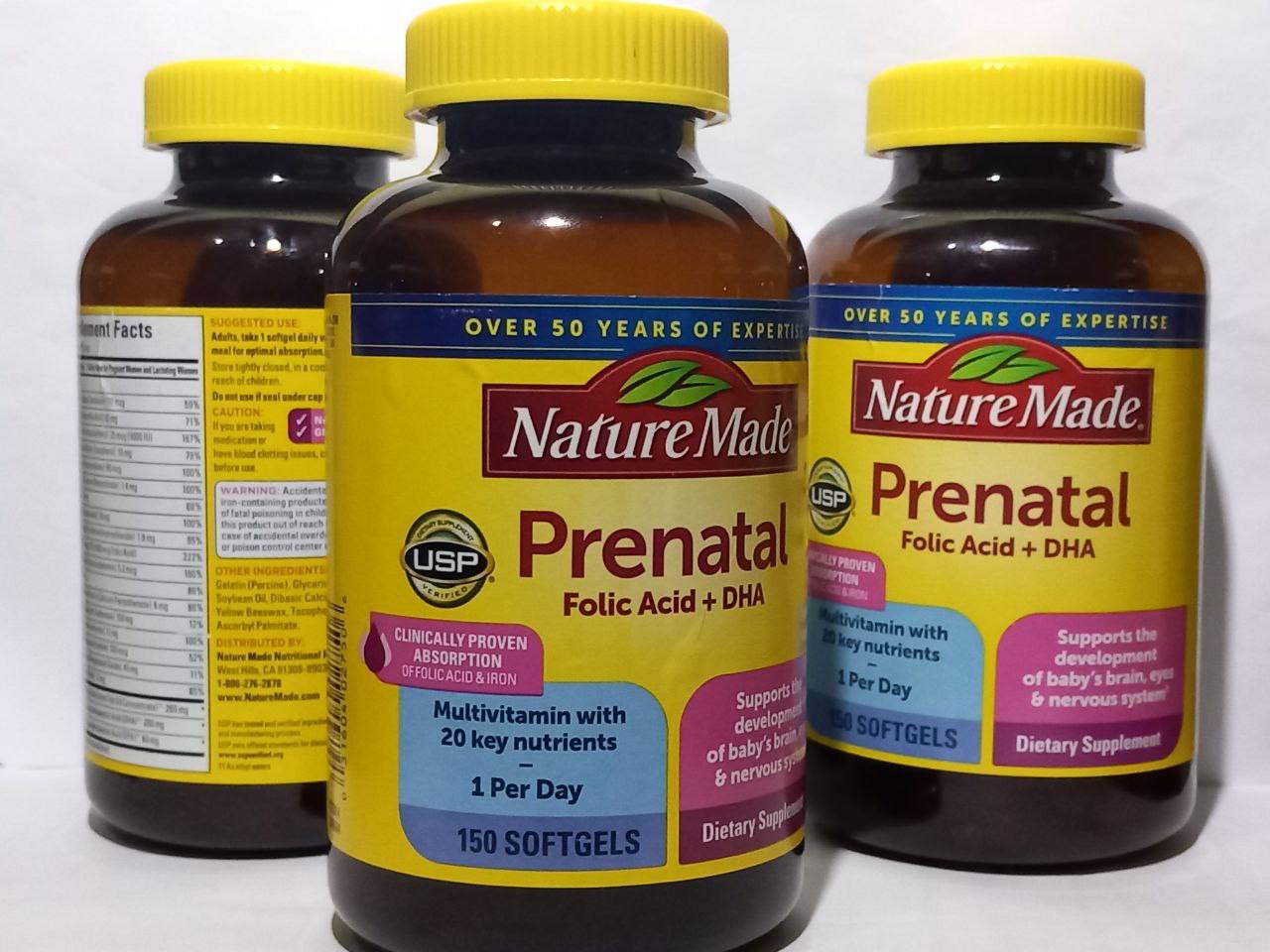 Prenatal Vitamins With Folic Acid