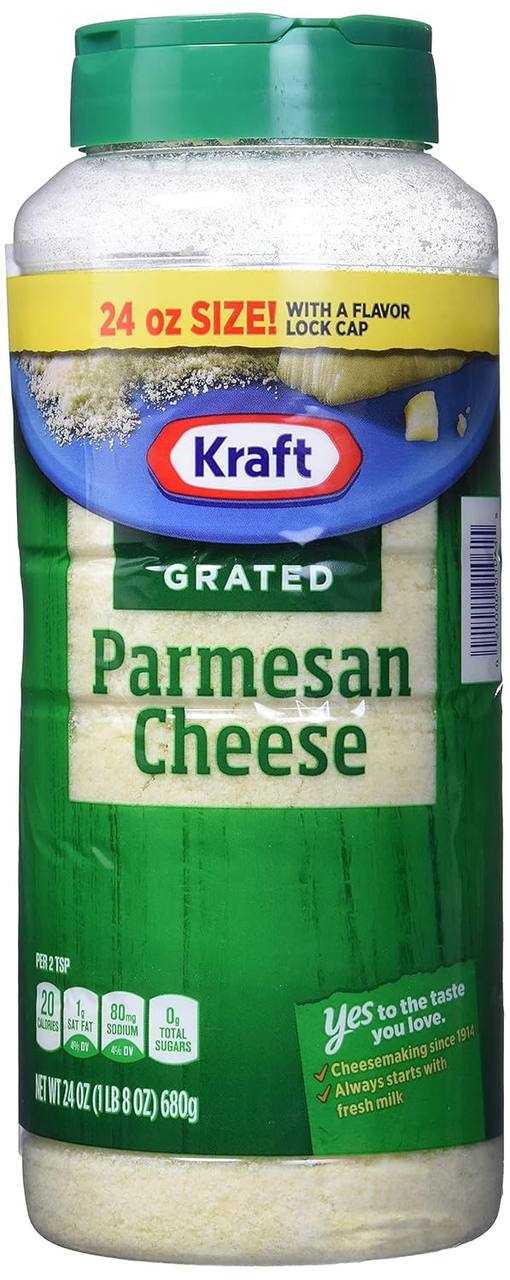 Premium Quality Kraft 100% Grated Parmesan Cheese