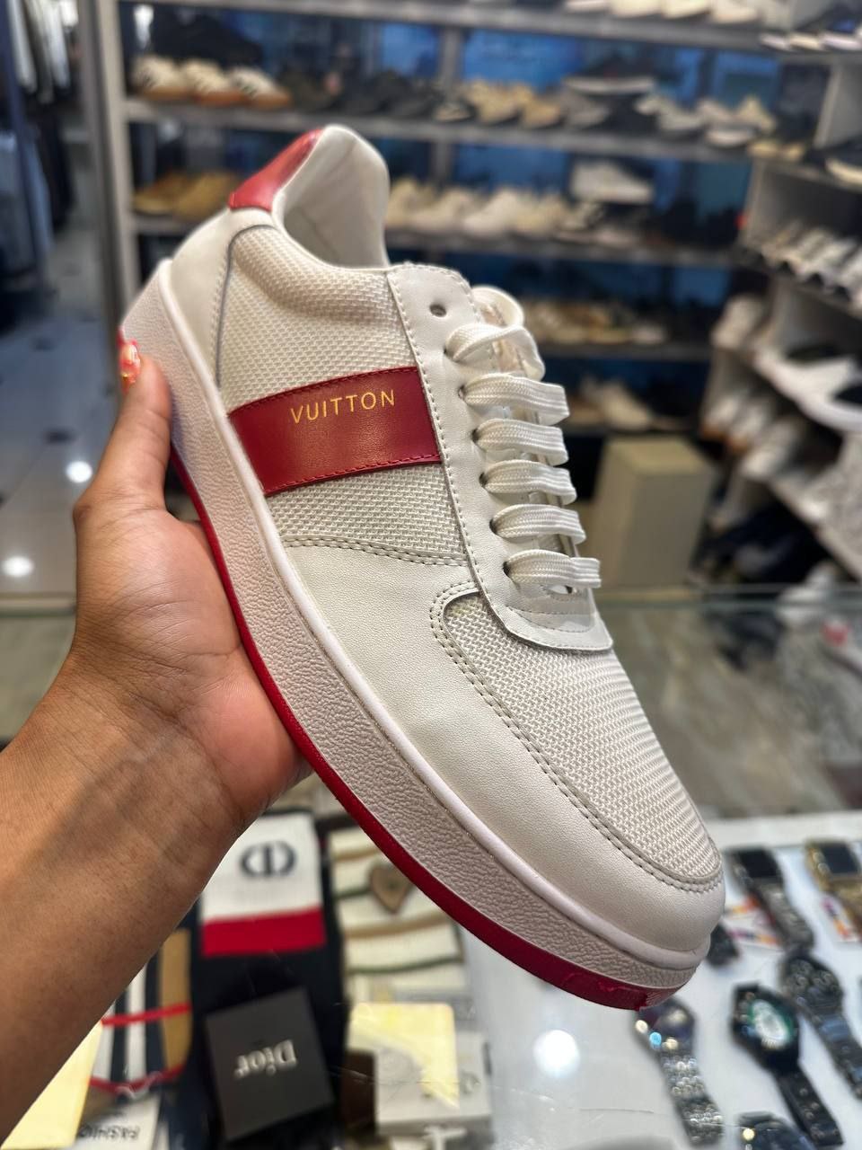 Louis Vuitton Plain Leather Shoes For Man's