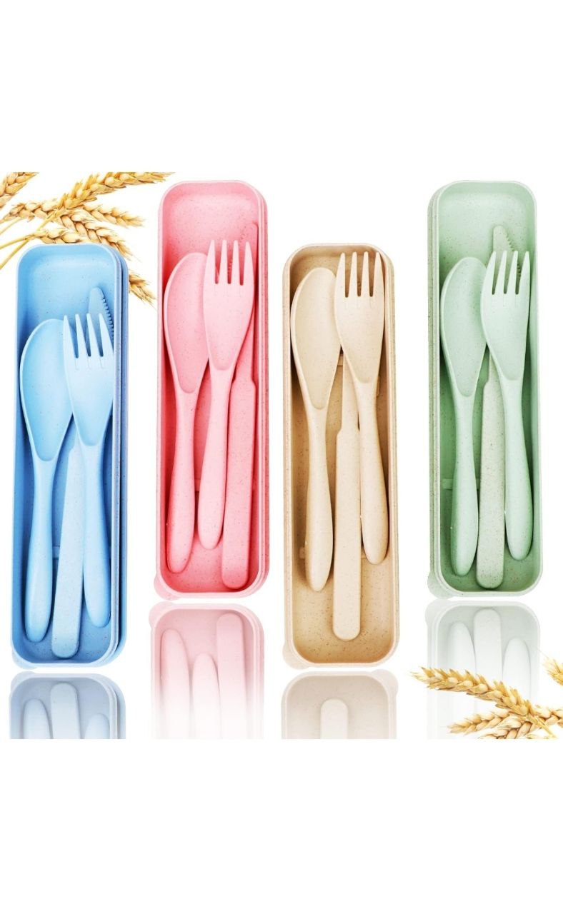 Lunch box Utensils Set with Case