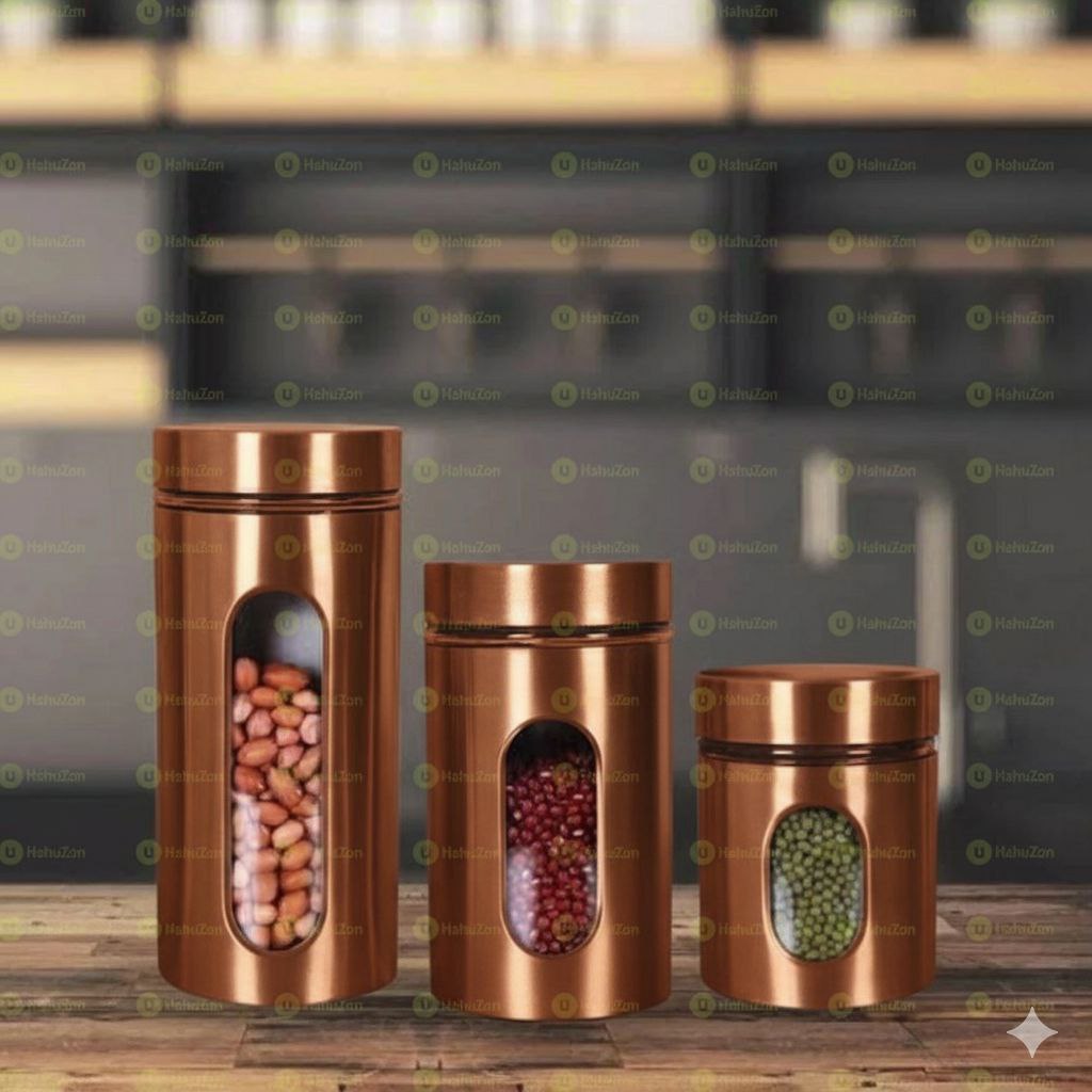 ​የእህል እና የቅመማ ቅመሞች ማስቀመጫ