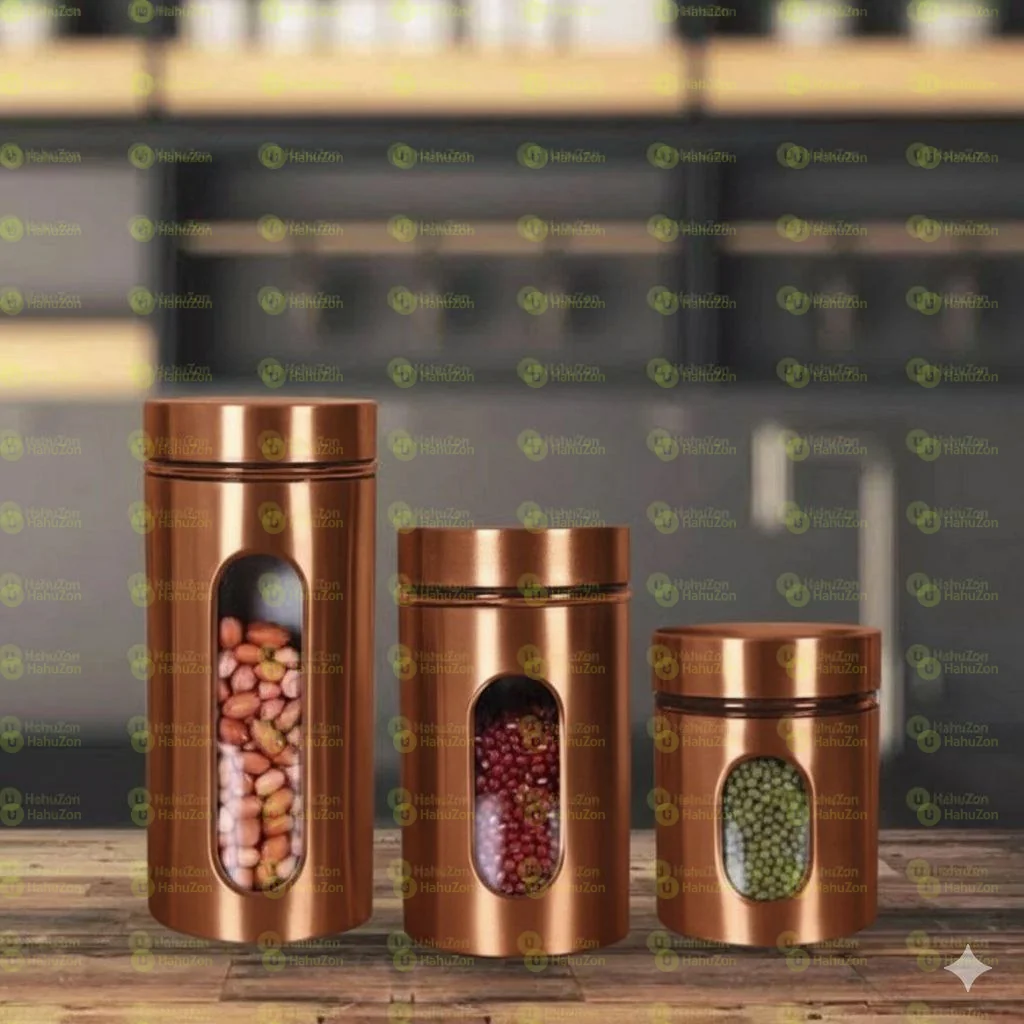 ​የእህል እና የቅመማ ቅመሞች ማስቀመጫ