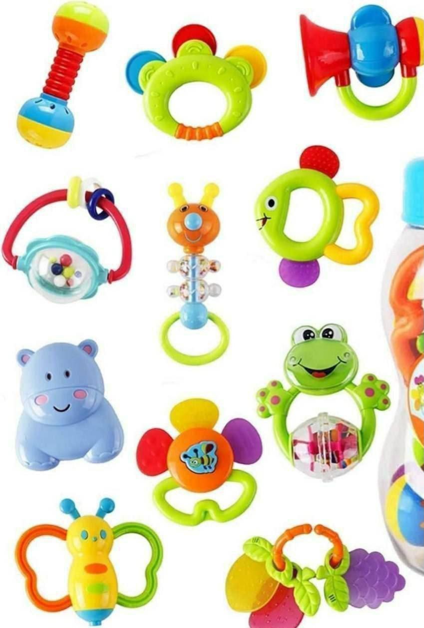 10 in 1 መጫወቻ ያለዉ  እና የድድ ማከክያ ያለው