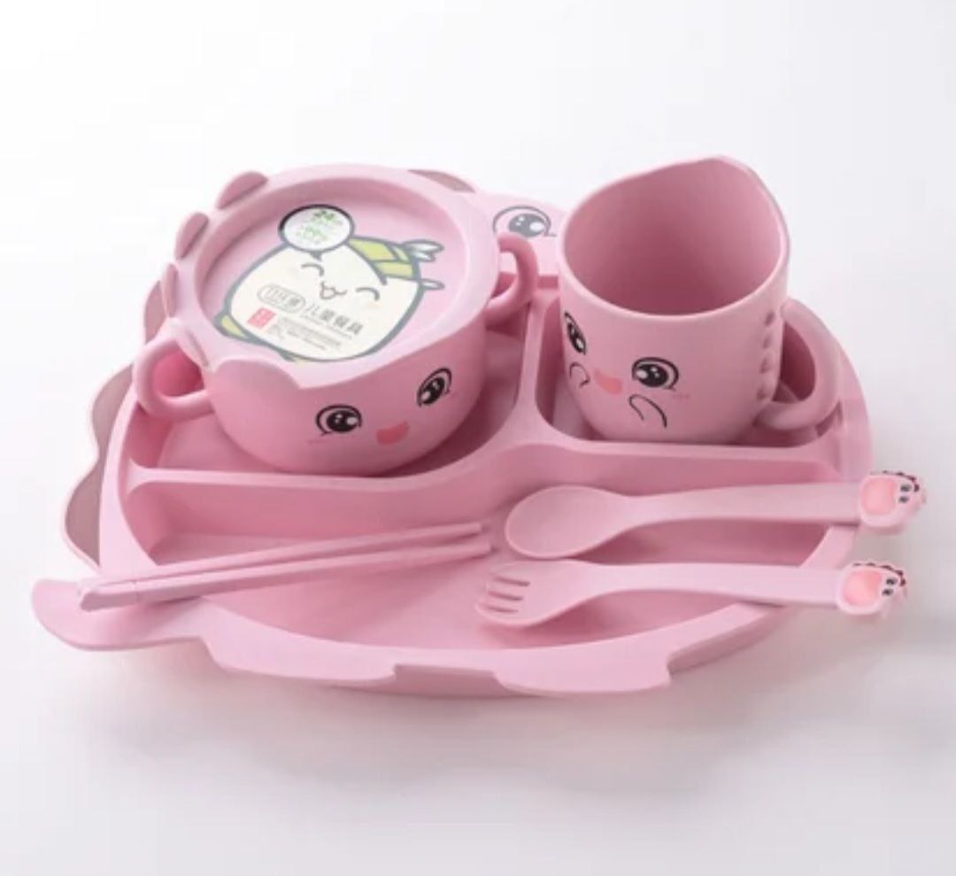 6 in 1 Baby Feeding Set