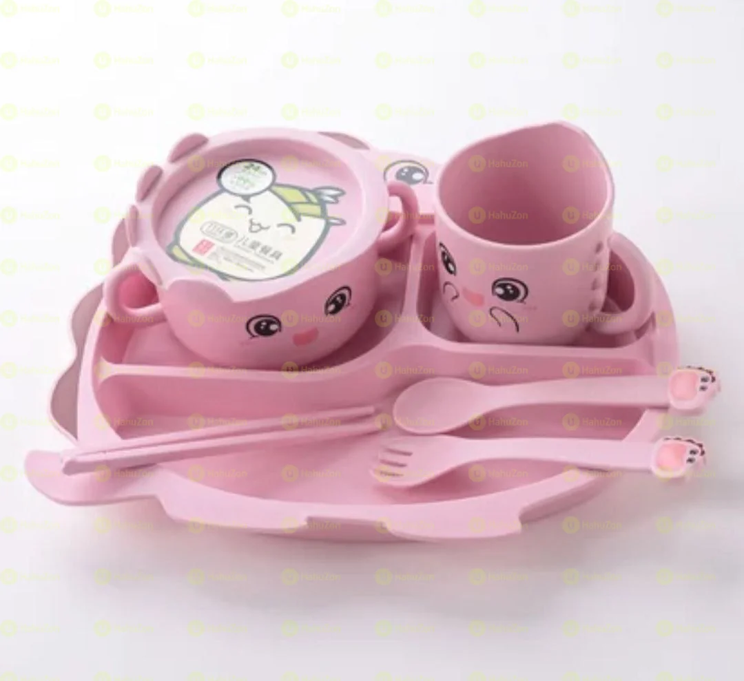 6 in 1 Baby Feeding Set