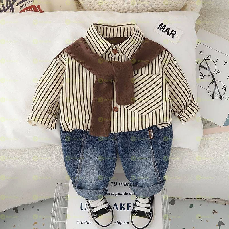 Baby Kids Cotton Hooded Clothes