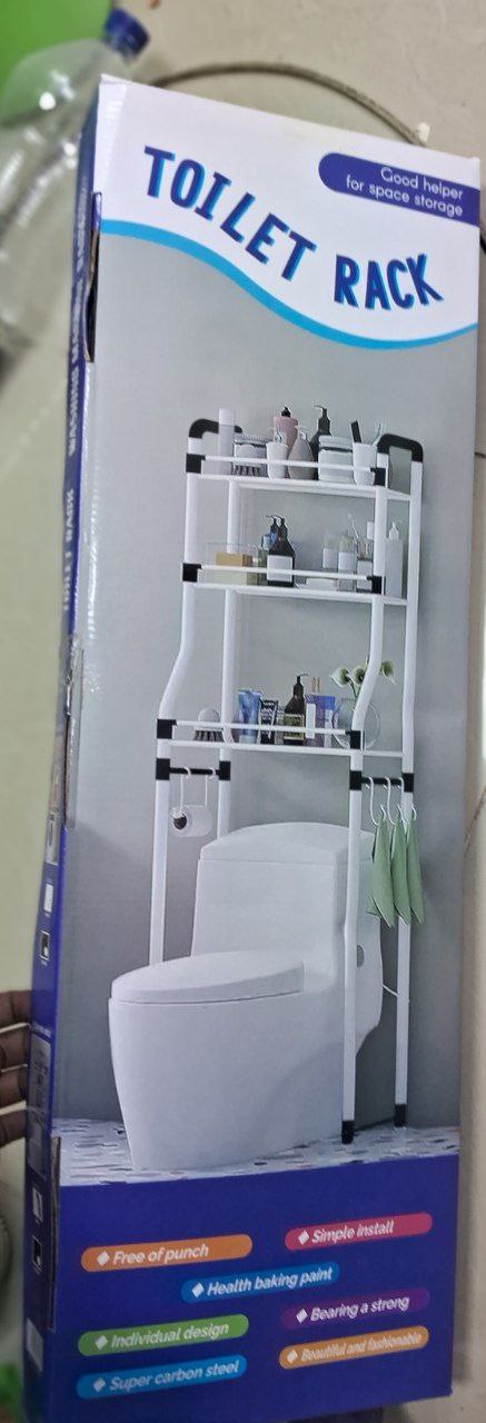 የመፀዳጃ ቤት ዕቃዎች መደርደሪያ