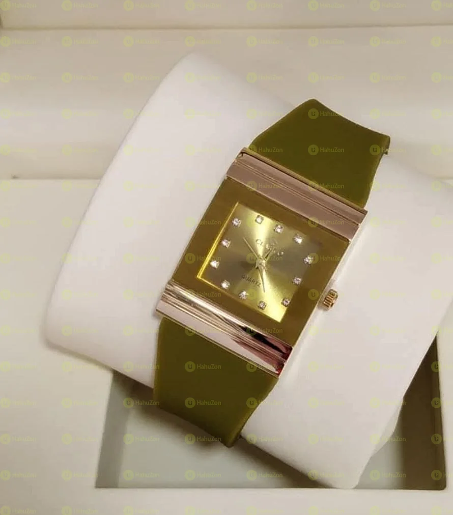 Olive Green Woman's Watch