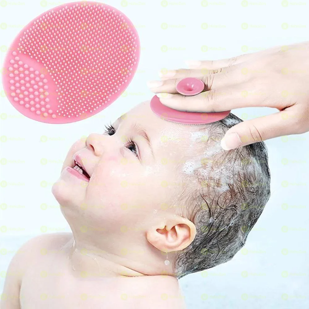 Baby Bath Silicone Cradle Cap Brush