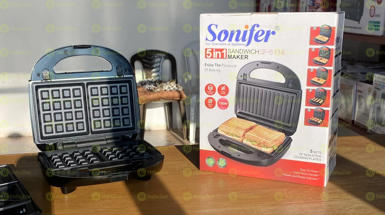 5-in-1 Sonifer Waffle Maker