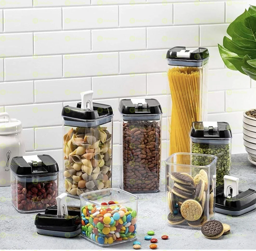 7  የተለያየ መጠን ያላቸዉ የአስቤዛ ማስቀመጫ