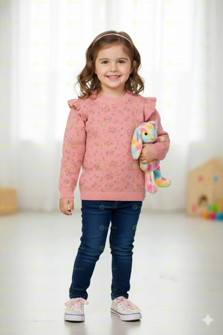 Sinsay Kid Girls Long Sleeve Outdoor Sweater