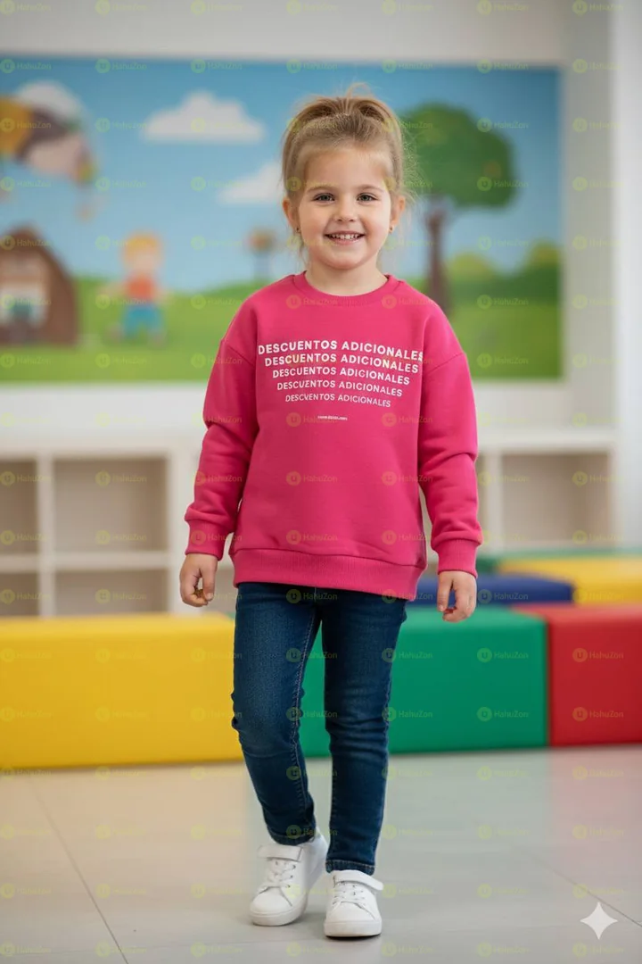 Lefties Kid Girls Long Sleeve Outdoor Sweater