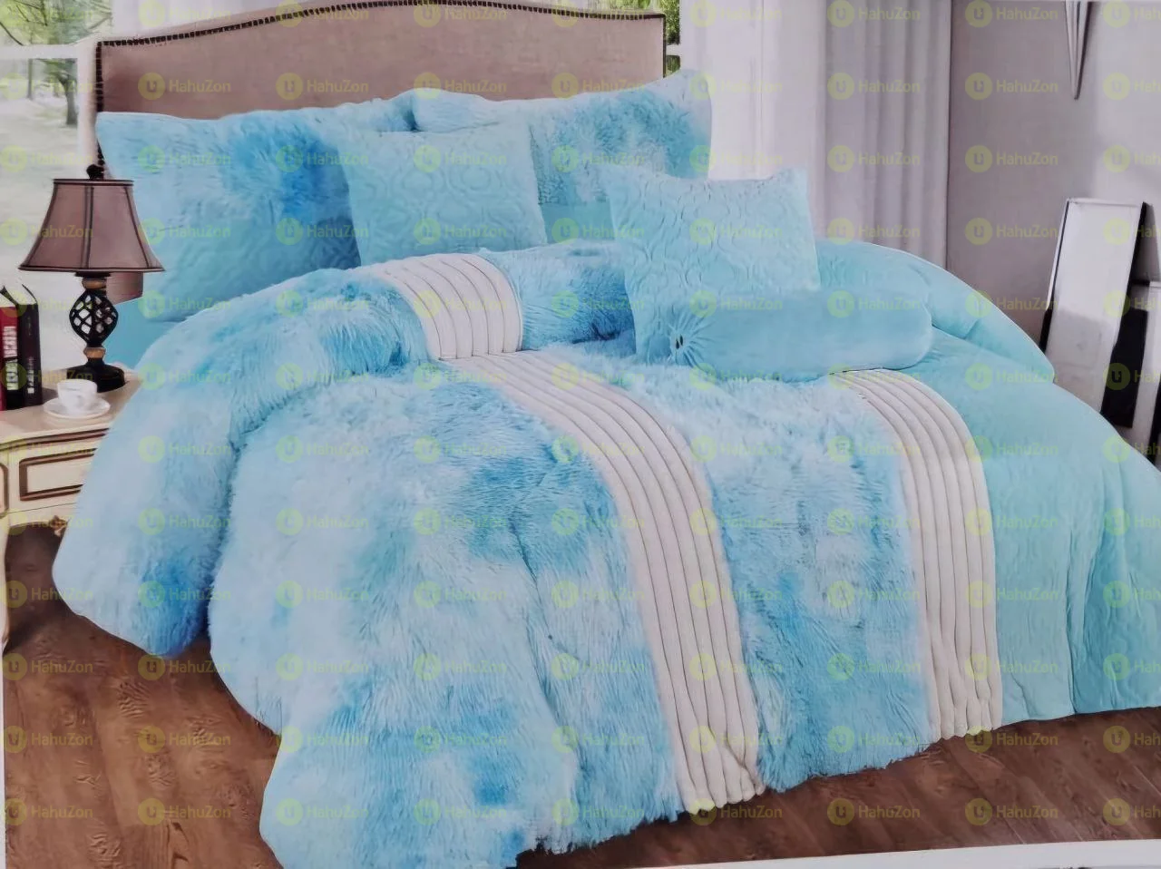 7 Pcs Comforter Set