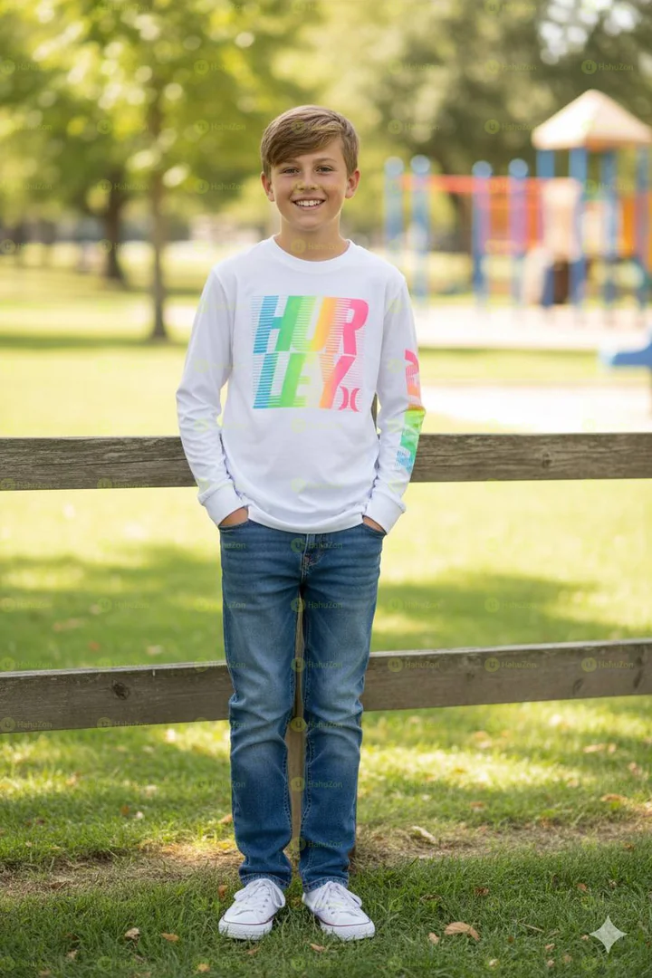 Hurley Kid Boys Crew Neck Sweatshirt