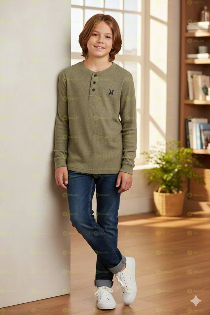 Hurley Kid Boys Long Sleeve Tshirt