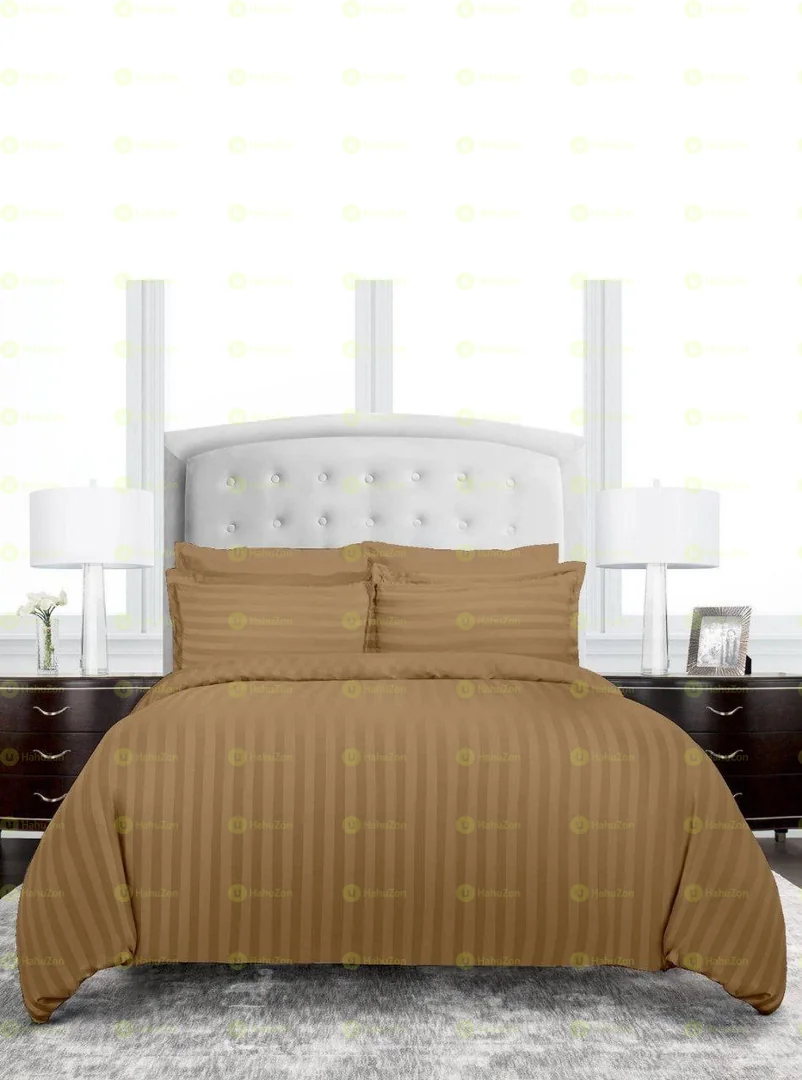 የኮምፈርት ኪስ አንሶላ እና የትራስ ልብስ