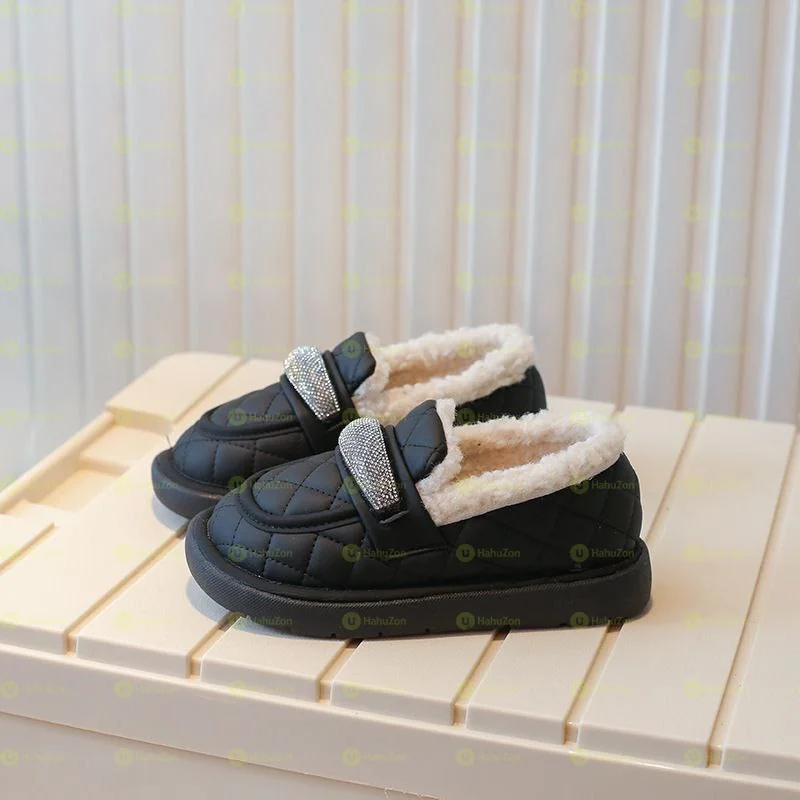 Cute Girls Furry Sandals