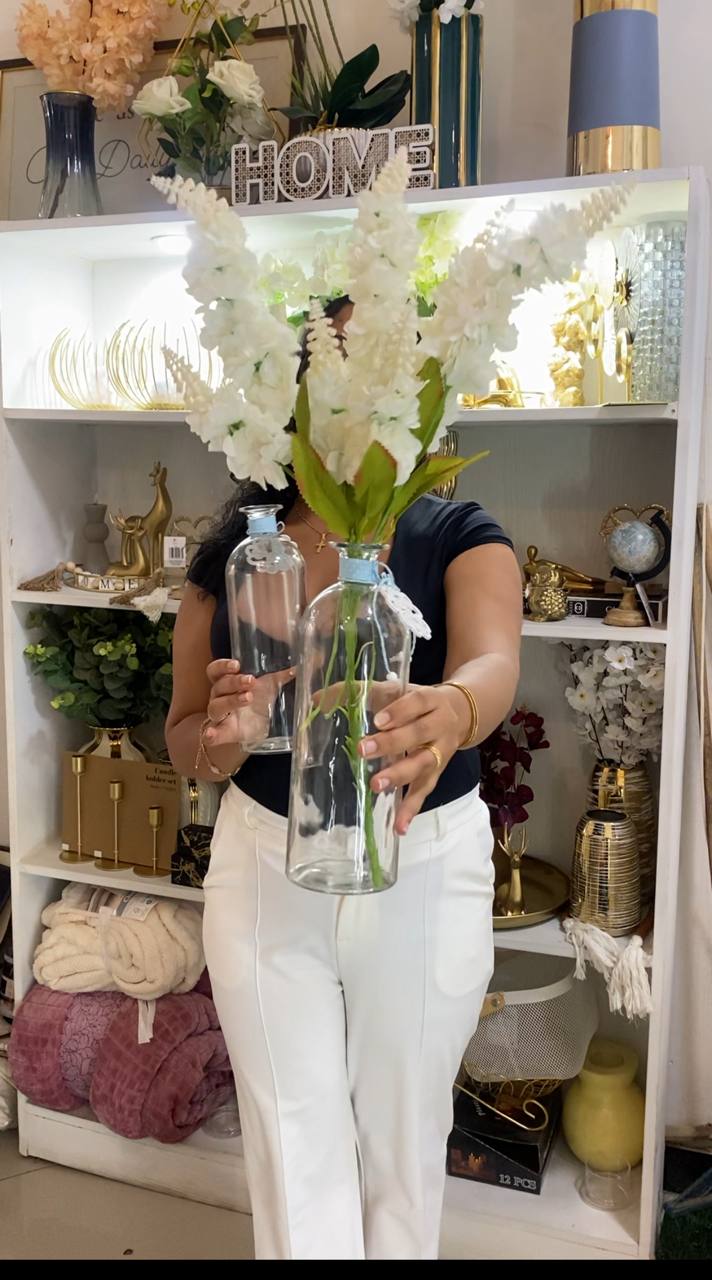 White Long Cherry Flower