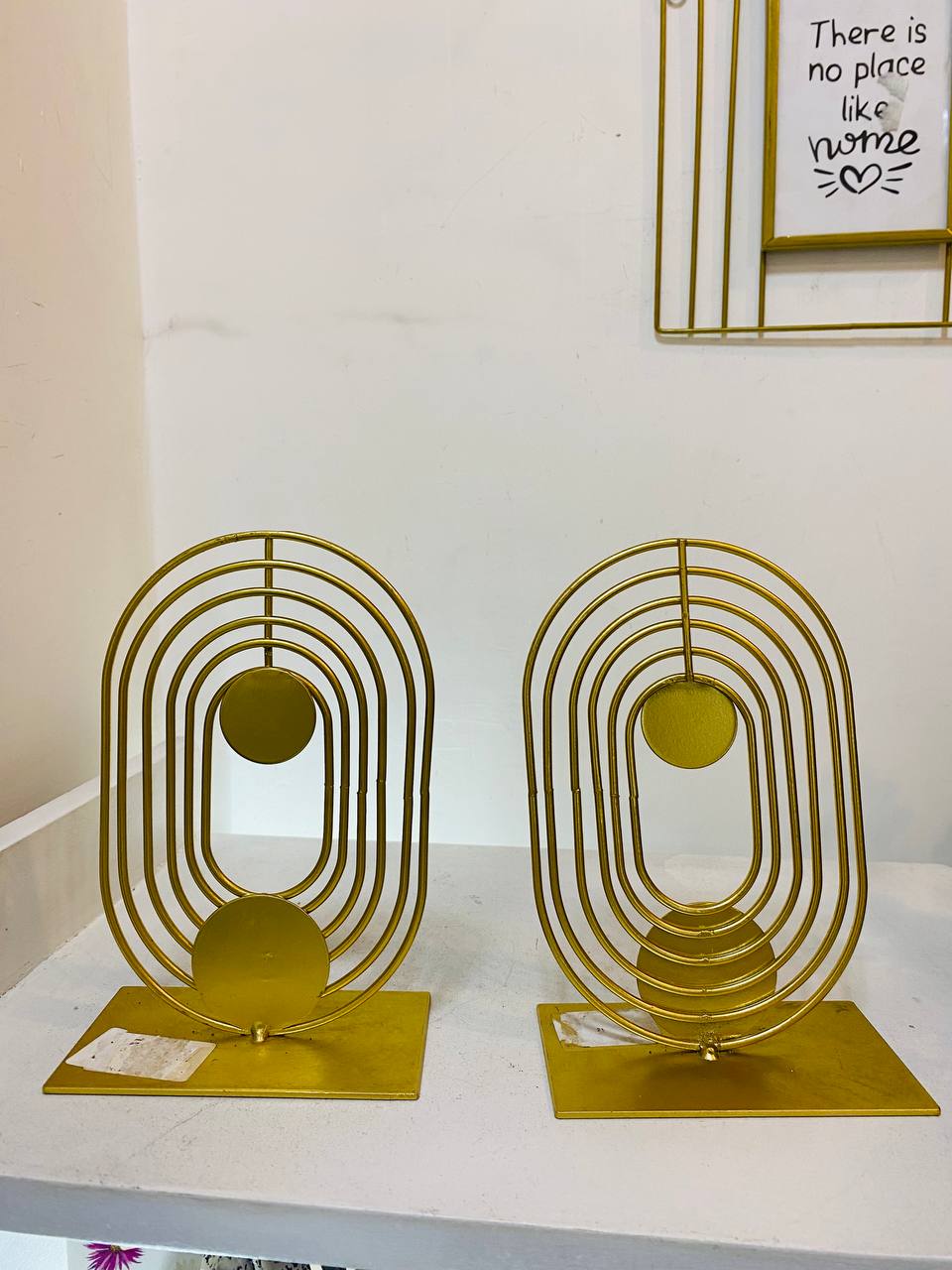 Geometrical Structure Metal Decorations