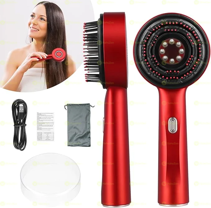 Red Light Electric Scalp Massager