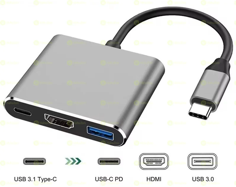 3in1 USB HUB Adapter