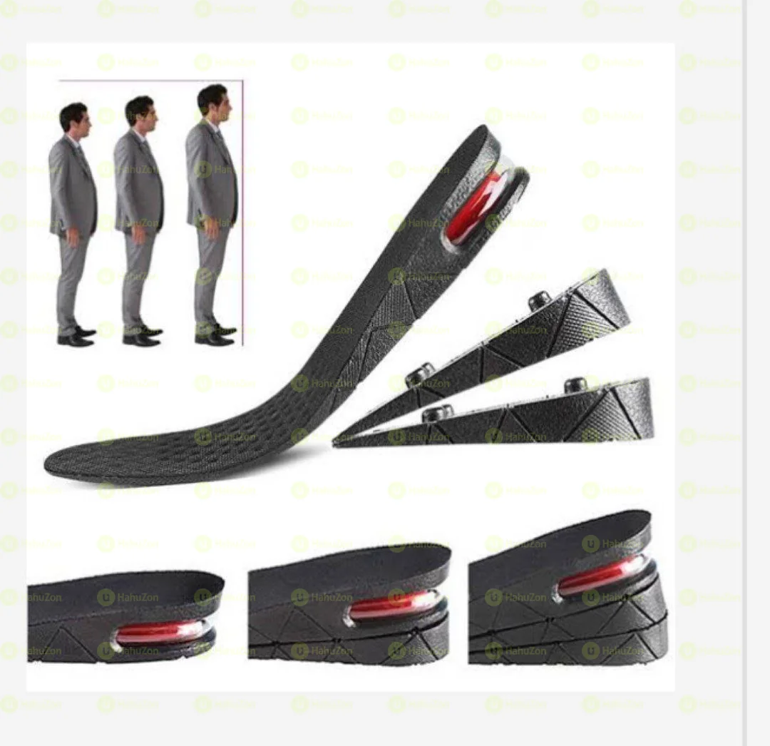 Height Increase Insoles with An air Cushion Heel