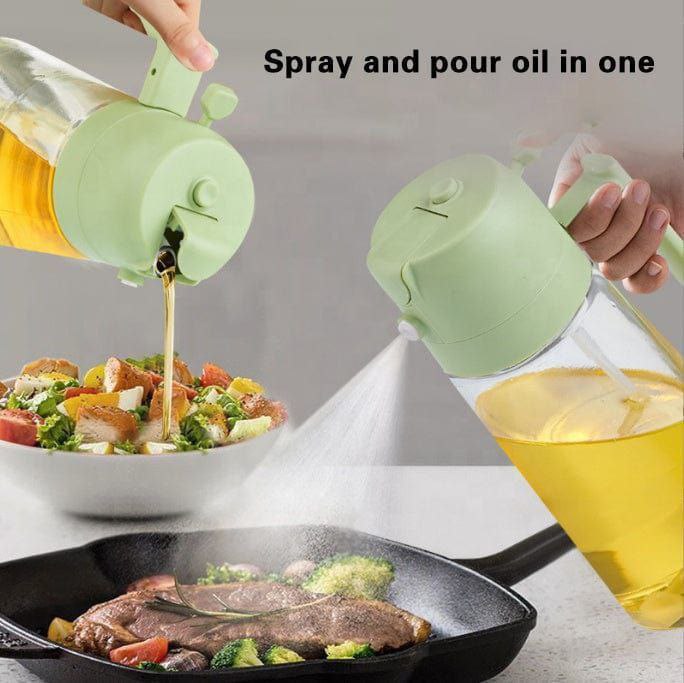 2in1 Oil spary and Dispenser Bottle