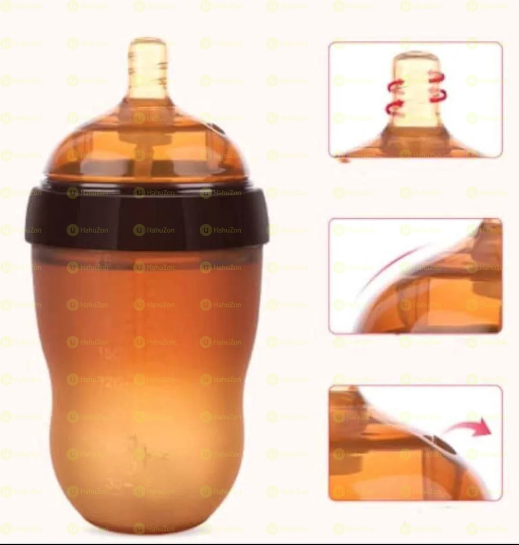 Slicon Baby Feeding Bottle