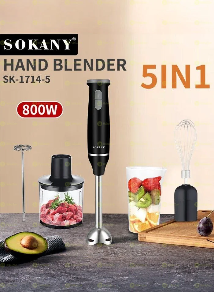 5in Sokany Hand Blender