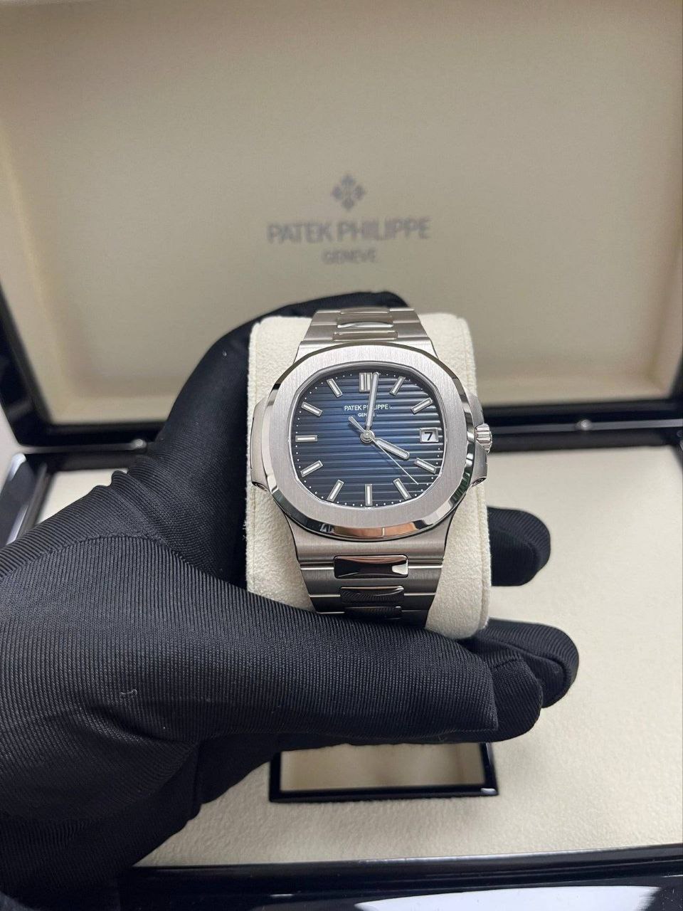Patek Philippe Nautilus Safire Blue Dial